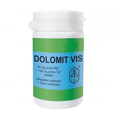 Dolomite VIS 108 mg + 64 mg, 100 compresse