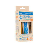 Kit igiene orale per bambini 7-12 anni (contiene dentifricio, spazzolino e sacchetto di cotone), 50 ml, Buccotherm