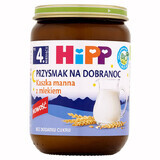 HiPP Zubettgeh-Snack Porridge mit Milch Bio, ohne Zuckerzusatz, nach 4 Monaten, 190 g