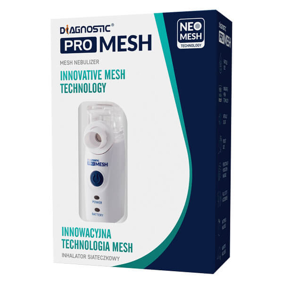 Diagnostic Pro Mesh, inalatore a rete