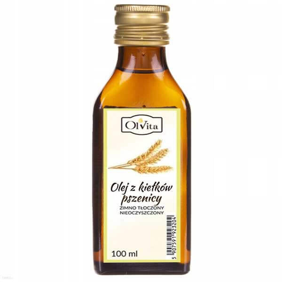 OlVita Olio di germe di grano, spremuto a freddo, non purificato, 100 ml