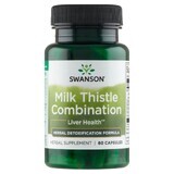 Swanson Milk Thistle Combination, 60 gélules