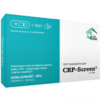 LabHome CRP-Screen, blood test for CRP protein level, diagnosis of infection and inflammation, 1 pc