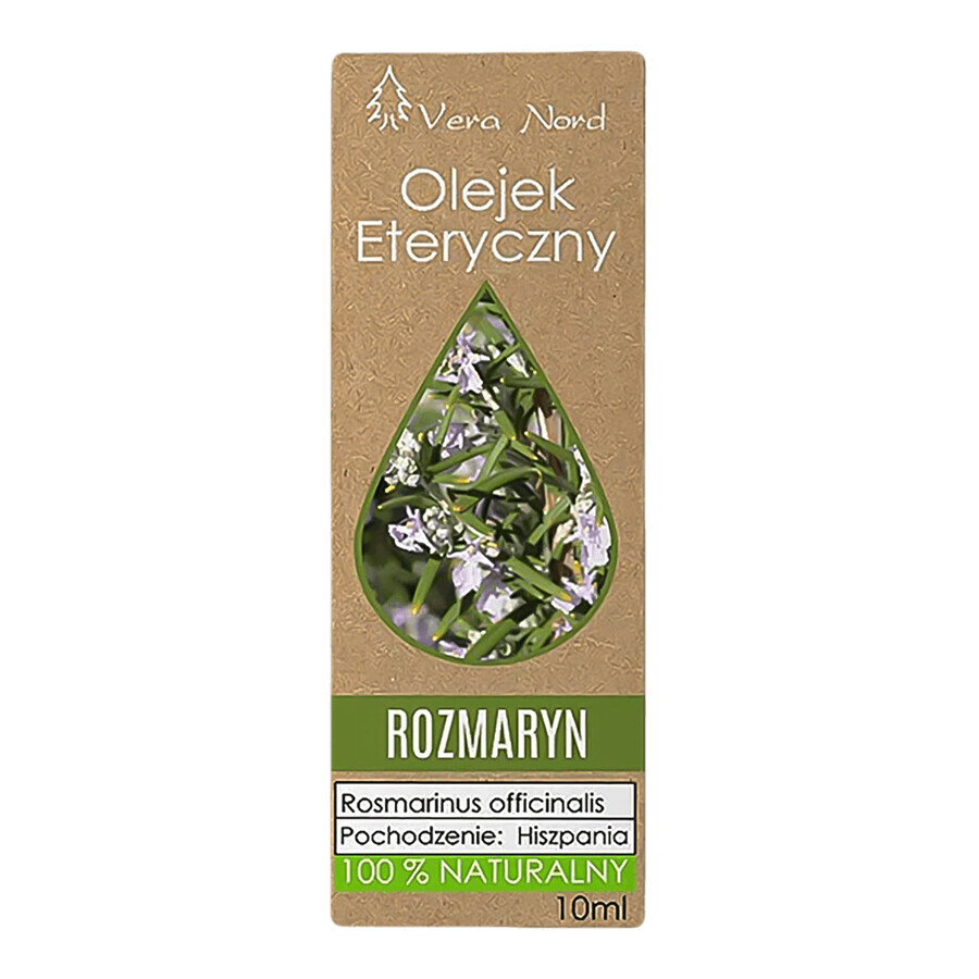 Vera Nord, natural rosemary essential oil, 10 ml