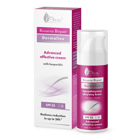 Ava Rosácea Repair, crema activa especializada con hesperidina, SPF 25, 50 ml