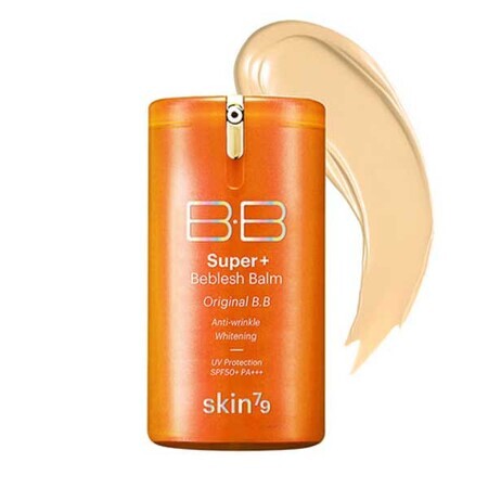 Skin79 BB Super+ Beblesh Balm, crema tonificante per il viso, arancione, SPF 50+, 40 ml