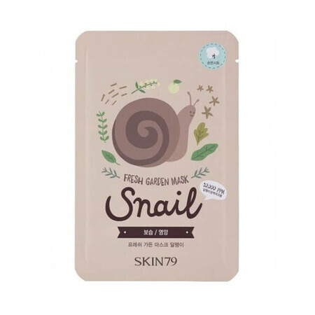 Skin79, Fresh Garden Snail, maschera di muco di lumaca, 23 g