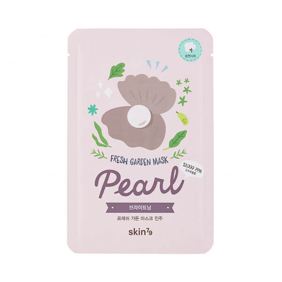 Skin79 Fresh Garden Pearl Sheet Mask with Pearl Extract, 23g