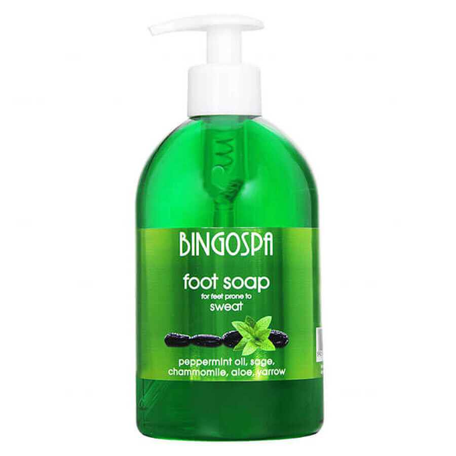 Bingospa, Seife für schwitzende Füße, 500 ml