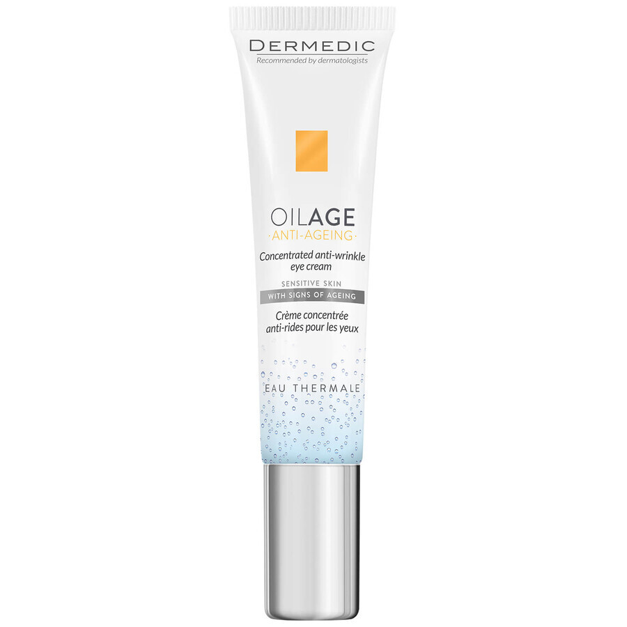 Dermedic Oilage, cremă concentrată antirid pentru ochi, 15 g