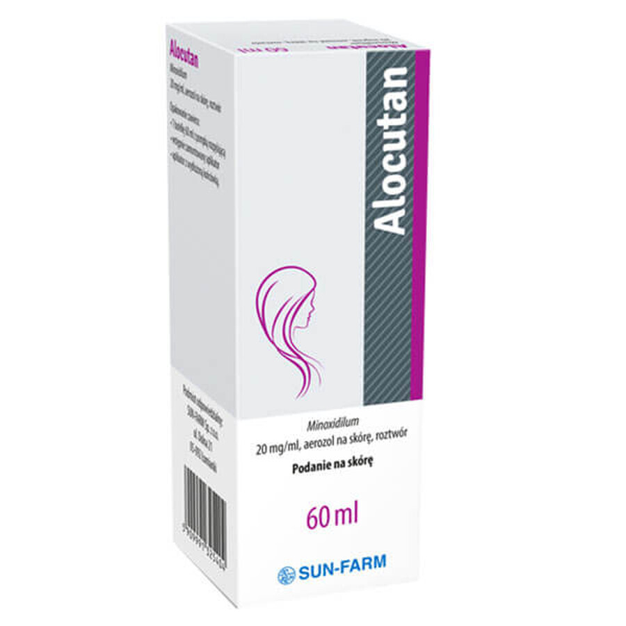 Alocutan 20 mg/ml, spray cutaneo, 60 ml