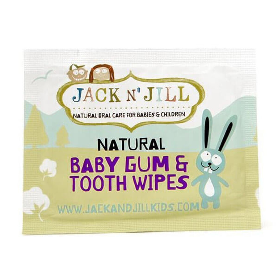 Jack n Jill, salviette per la pulizia delle gomme per bambini, 25 pezzi