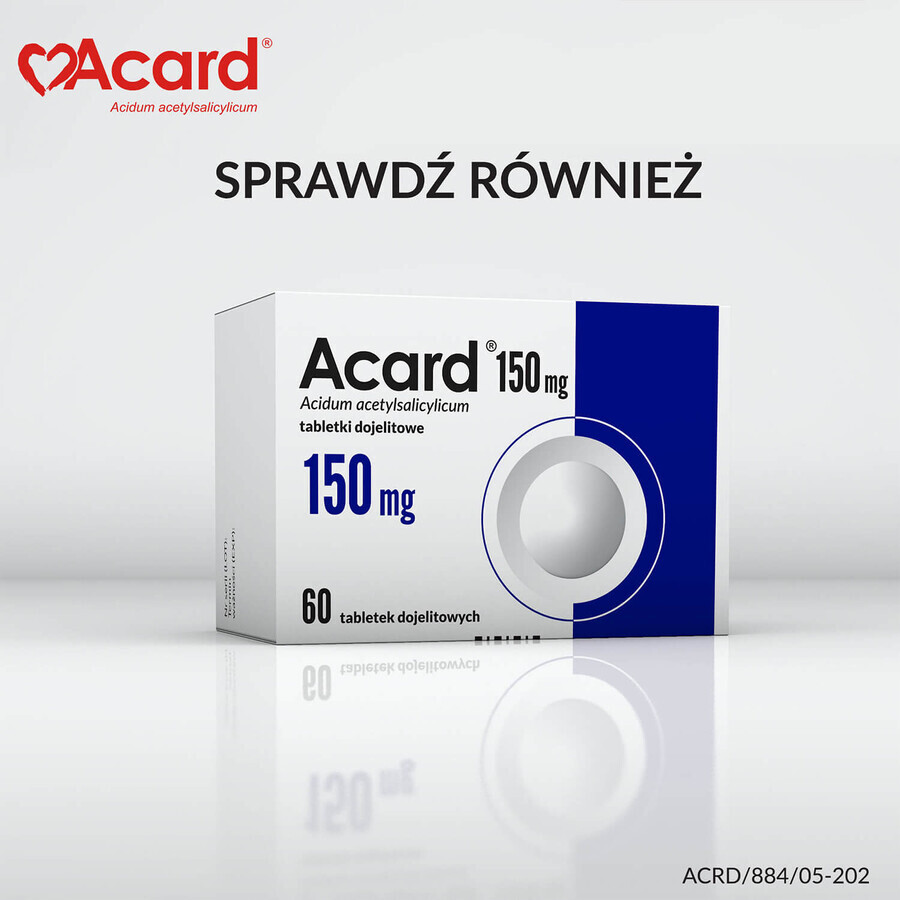 Acard 75 mg, 120 compresse enterali