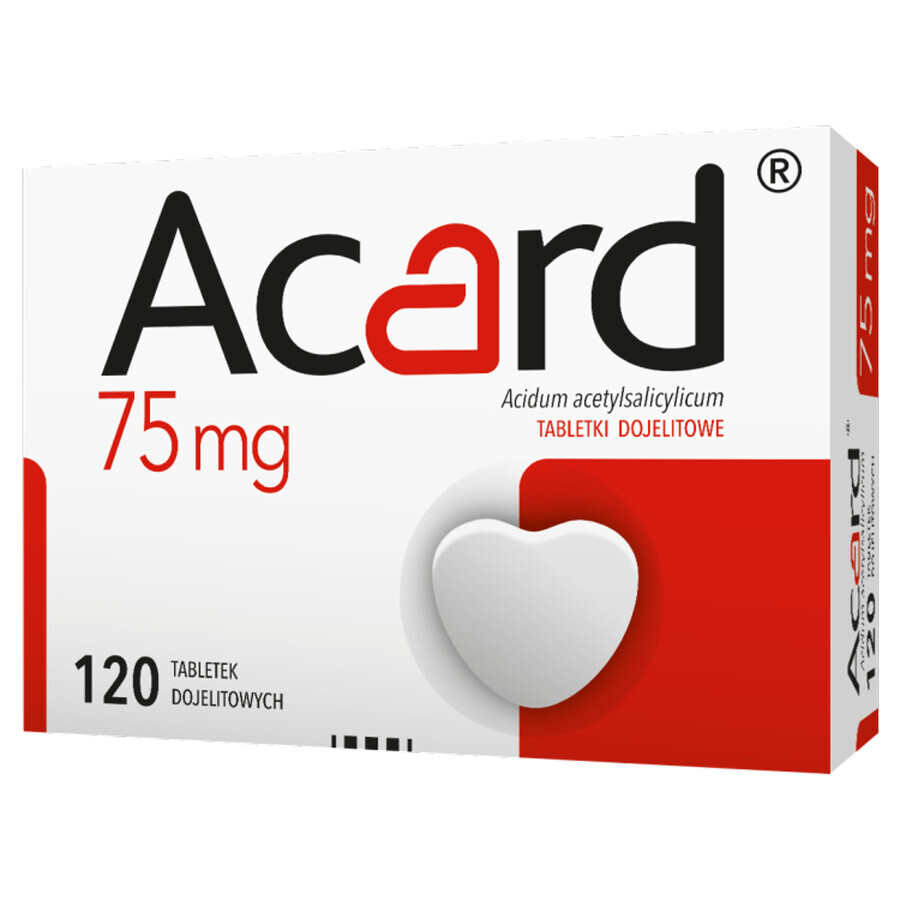 Acard 75 mg, 120 compresse enterali