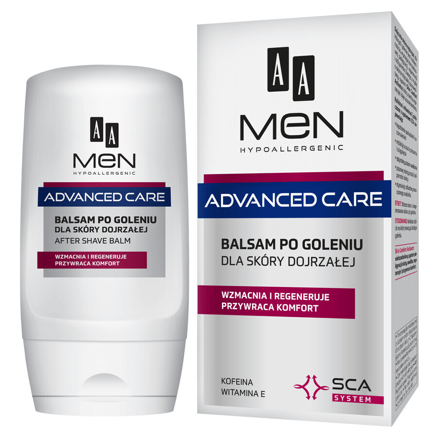 AA Men Advanced Care, Aftershave-Balsam für reife Haut, 100 ml