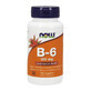 Now Foods B-6 100 mg, vitamina B6, 100 capsule