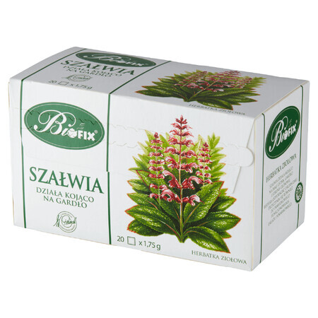 Bi Fix Salvia, tisana, 1,75 g x 20 bustine