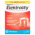 Electrolytes, strawberry flavor, 7 sachets