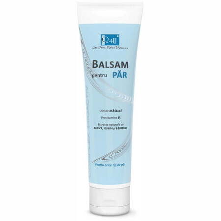 Balsam pentru orice tip de păr cu ulei de măsline Q4U, 150 ml, Tis Farmaceutic