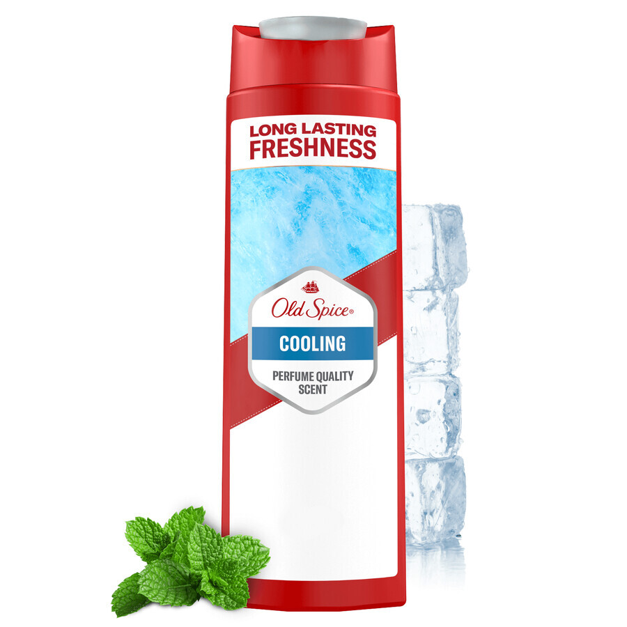 Old Spice 3 in 1 Body, Hair and Face Refreshing Shower Gel 400ml