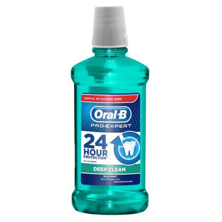 Oral-B Pro-Expert, collutorio, Pulizia profonda, Menta gentile, 500 ml