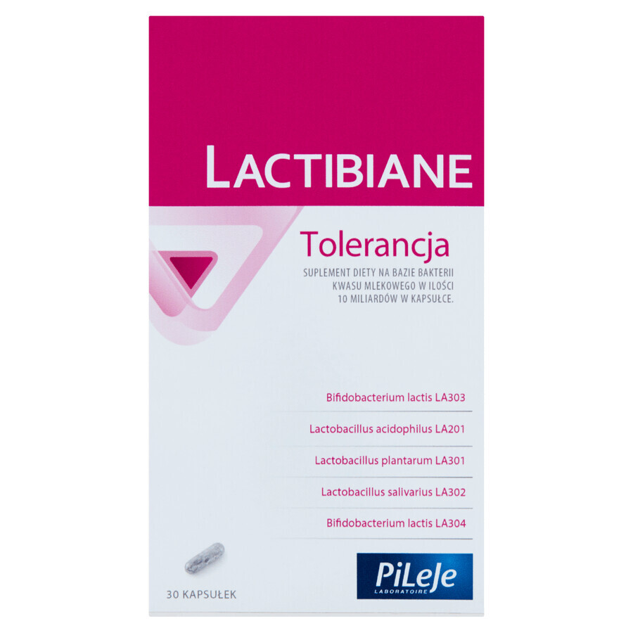 Tolleranza lattibiana, 30 capsule