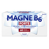 Magne B6 Forte 100 mg + 10 mg, 60 film-coated tablets