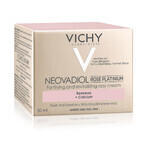 Vichy Neovadiol Rose Platinium, Crema Viso Rinforzante e Rivitalizzante alla Rosa per pelli mature e spente, 50 ml