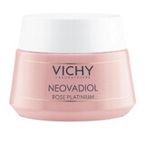 Vichy Neovadiol Rose Platinium, Crema Viso Rinforzante e Rivitalizzante alla Rosa per pelli mature e spente, 50 ml