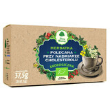 Dary Natury Ceai recomandat pentru colesterol excesiv, organic, 1,5 g x 25 pliculețe