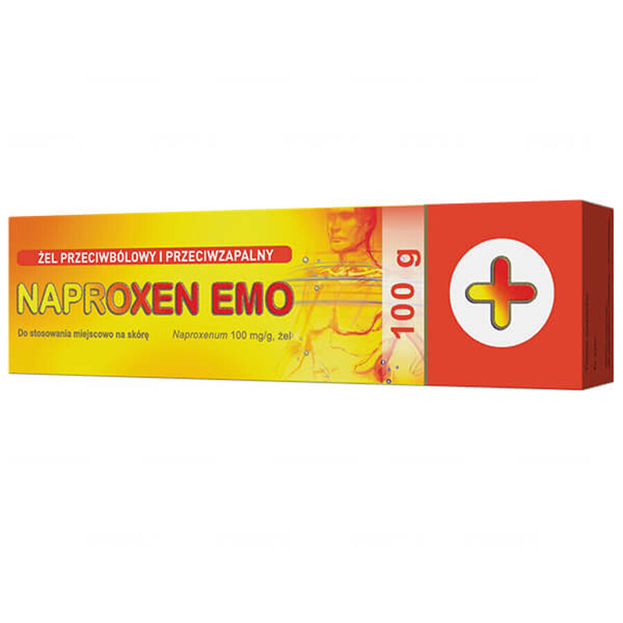 Naproxeno Emo 100 mg/g, gel, 100 g