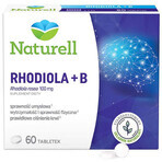 Naturell Rhodiola + B, 60 compresse