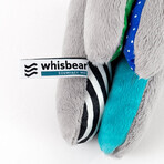 Whisbear Soft, orsetto che sussurra, sensore di grido, turchese, 1 pz.