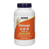 Now Foods, Omega 3-6-9 1000 mg, 250 capsule