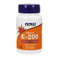 Now Foods Natural E-200, vitamina E, 100 capsule in gel