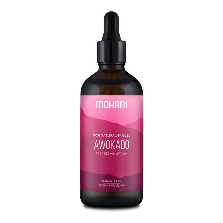 Mohani Precious Oils, avocado oil, 100 ml