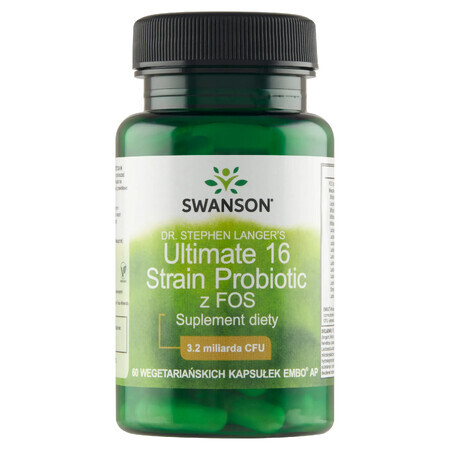 Swanson Ultimate 16 ceppi probiotici, 60 capsule