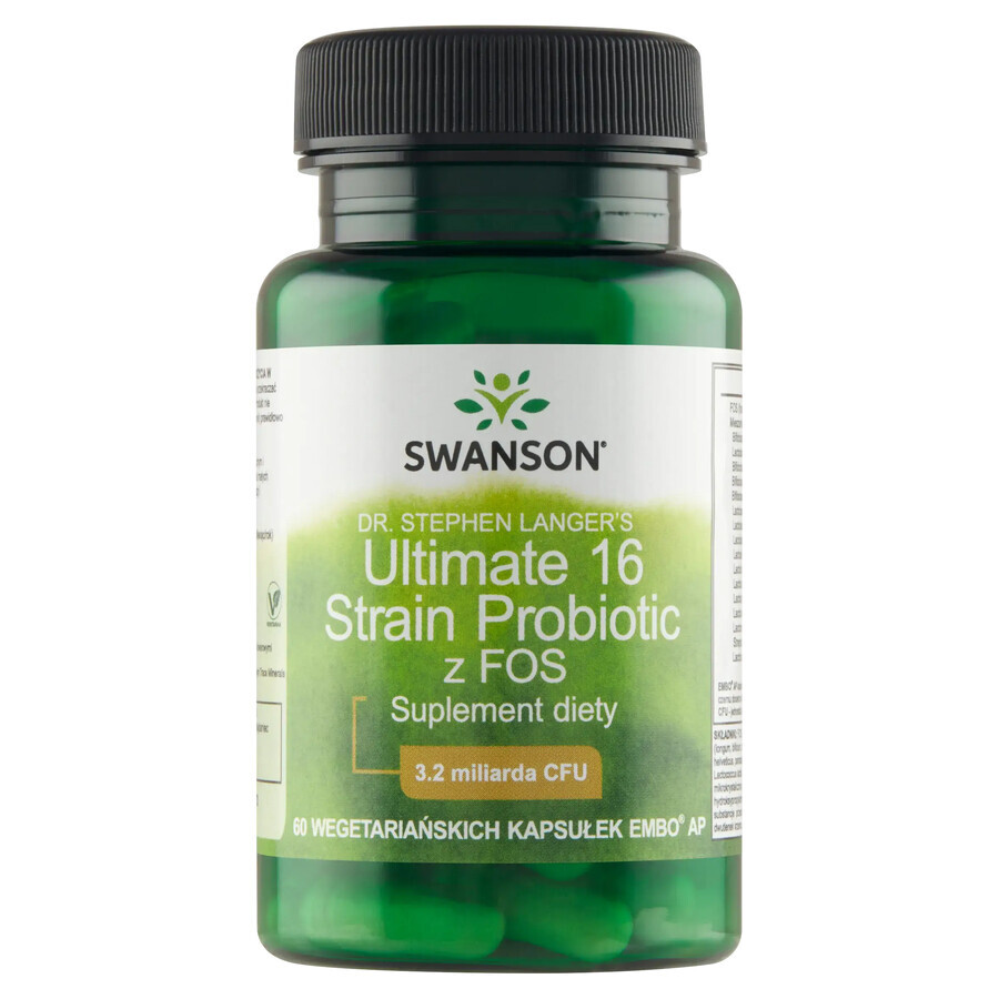 Swanson Ultimate 16 ceppi probiotici, 60 capsule