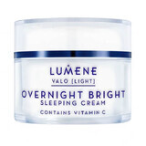 Lumene Valo, Crema notte alla vitamina C, illuminante, 50 ml