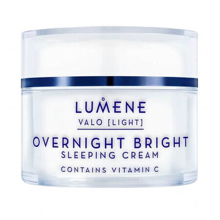 Lumene Valo, Crema notte alla vitamina C, illuminante, 50 ml