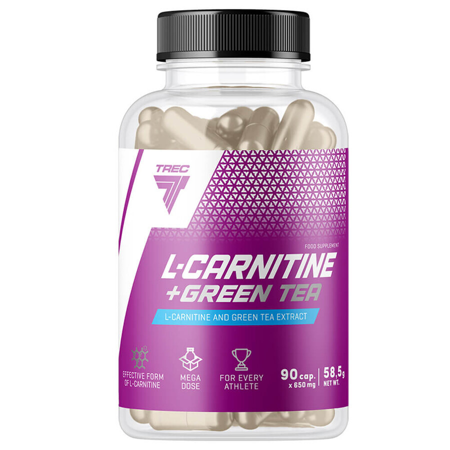 Trec L-Carnitina + Tè verde, 90 capsule