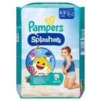 Pampers Splashers, pannolini da bagno, taglia 4-5, 9-15 kg, 11 pz.