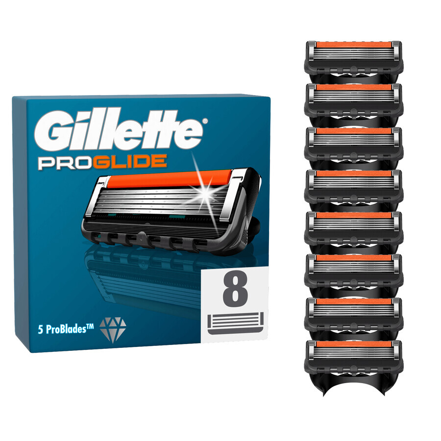 Gillette Fusion Proglide Manual, replacement cartridges, 8 pieces