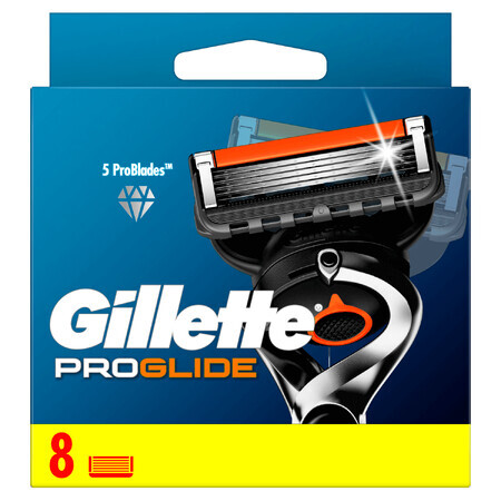 Gillette Fusion Proglide Manual, replacement cartridges, 8 pieces