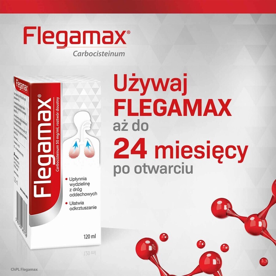 Flegamax 50 mg/ml, soluzione orale, 120 ml