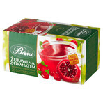 Bi Fix, Premium Cranberry con melograno, tè alla frutta, 20 bustine