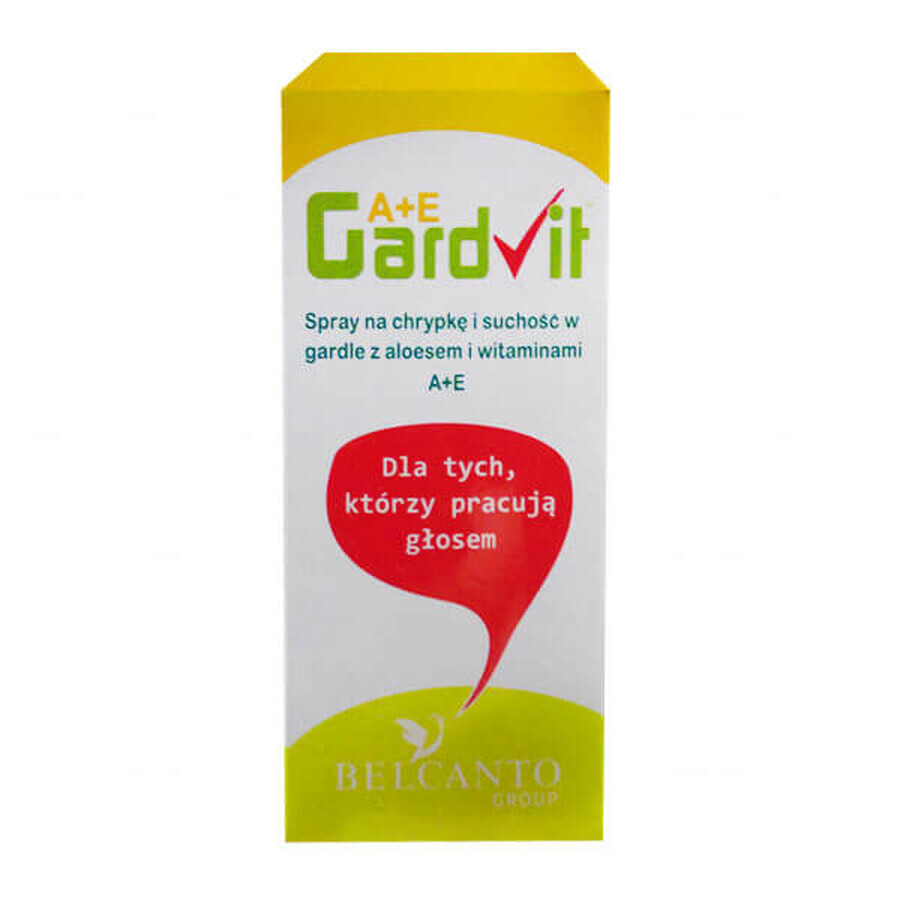 GardVit A+E, spray per raucedine e gola secca, 30 ml