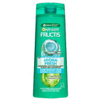 Garnier Fructis Hydra Fresh, Shampoo rinforzante per capelli grassi con punte secche, 400 ml