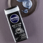 Nivea Men, Gel doccia 3 in 1 per viso, corpo e capelli, Active Clean, 500 ml