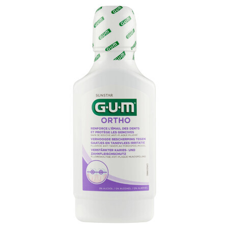 Sunstar Gum Ortho, collutorio, 300 ml